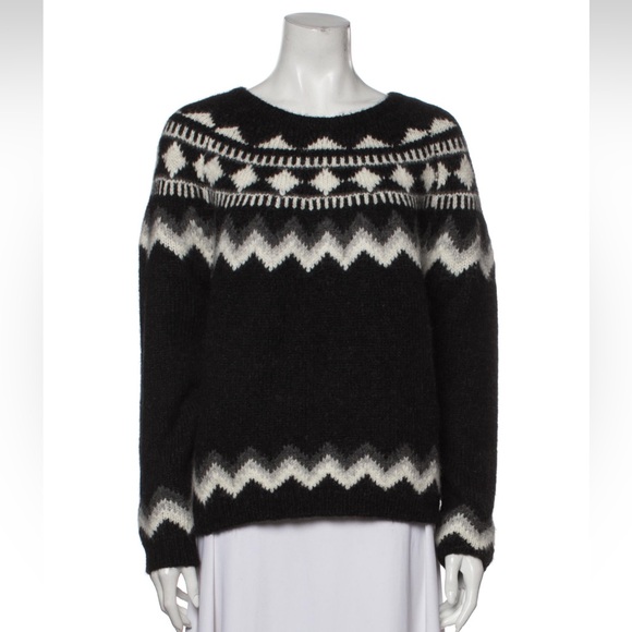 Nili Lotan Printed Sweater - XS - Picture 1 of 3